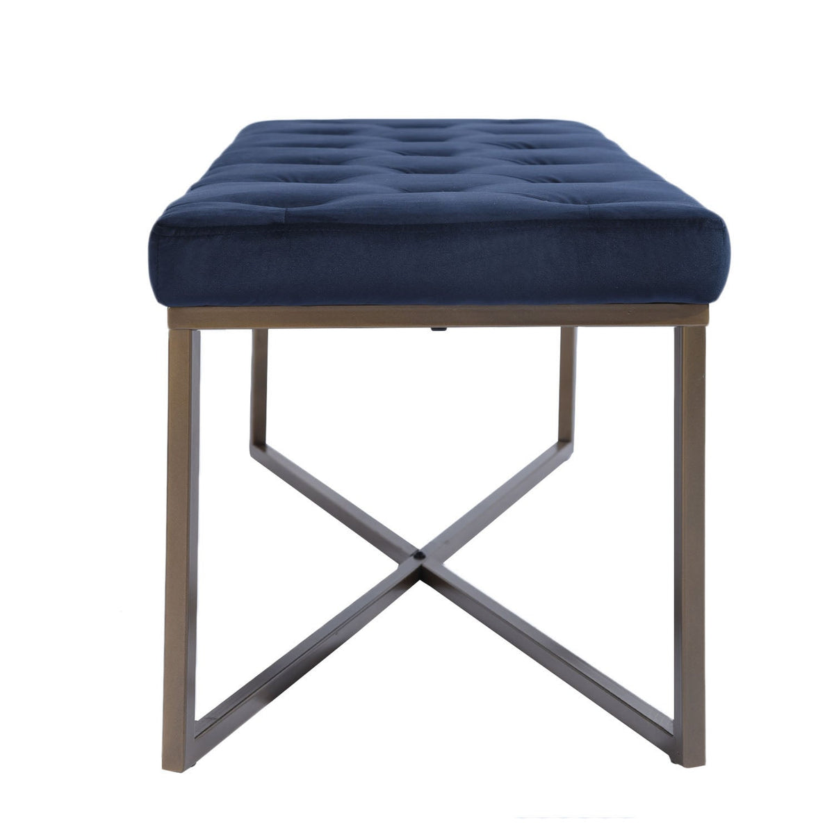 Rizzo Velvet Bench