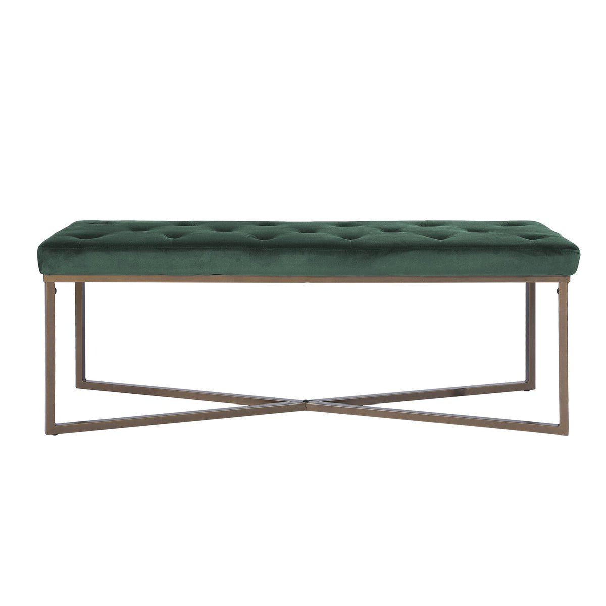 Rizzo Velvet Bench