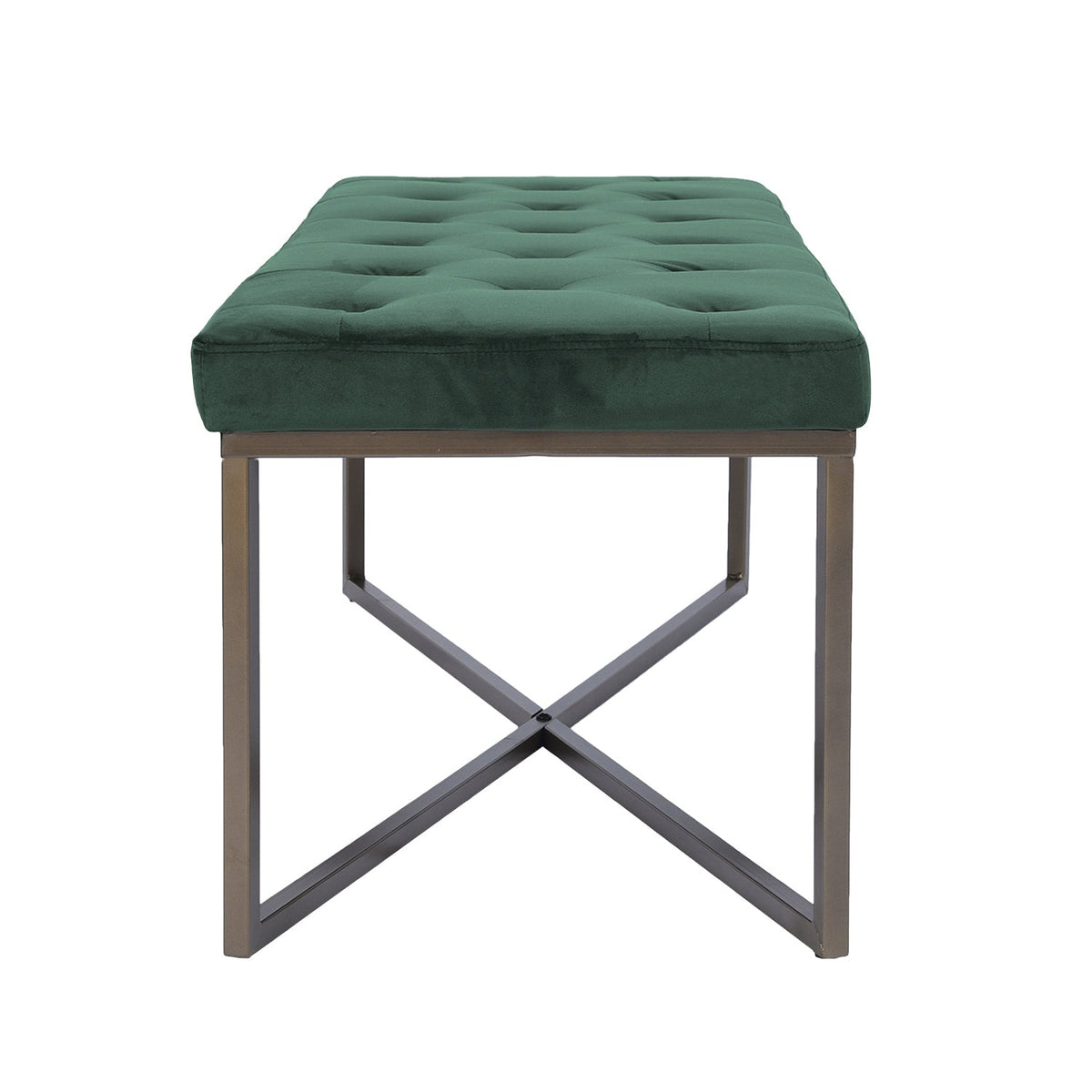 Rizzo Velvet Bench