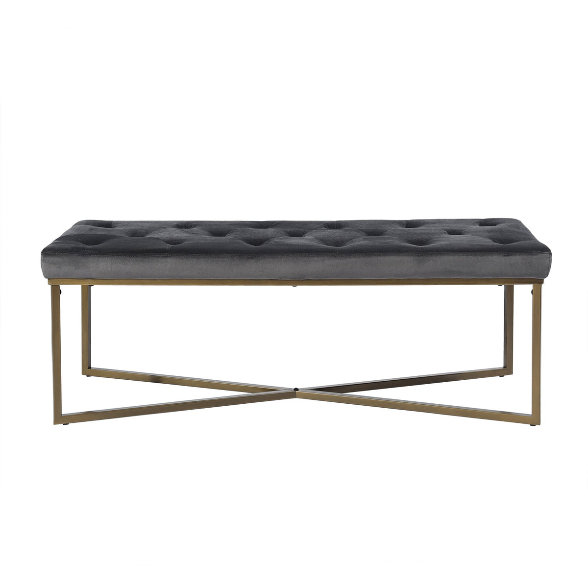 Rizzo Velvet Bench
