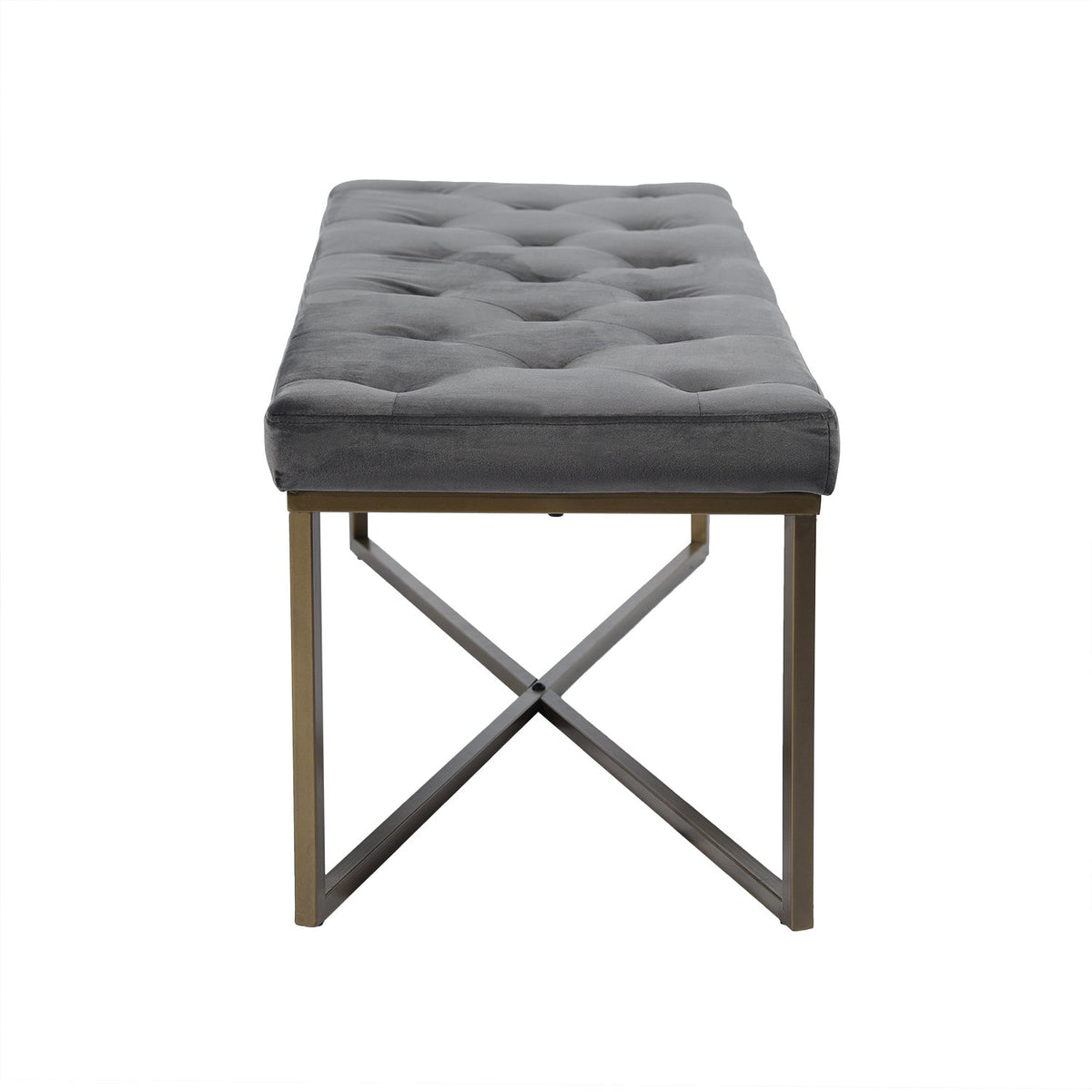 Rizzo Velvet Bench