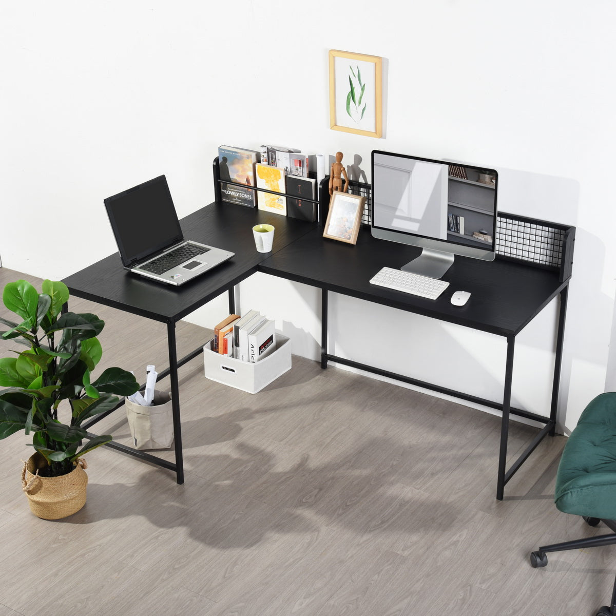 Roger L Shape Working Table