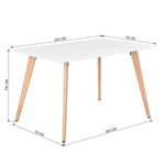 Rookie Square Leg Dining Table