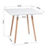 Rookie Square Shape Dining Table