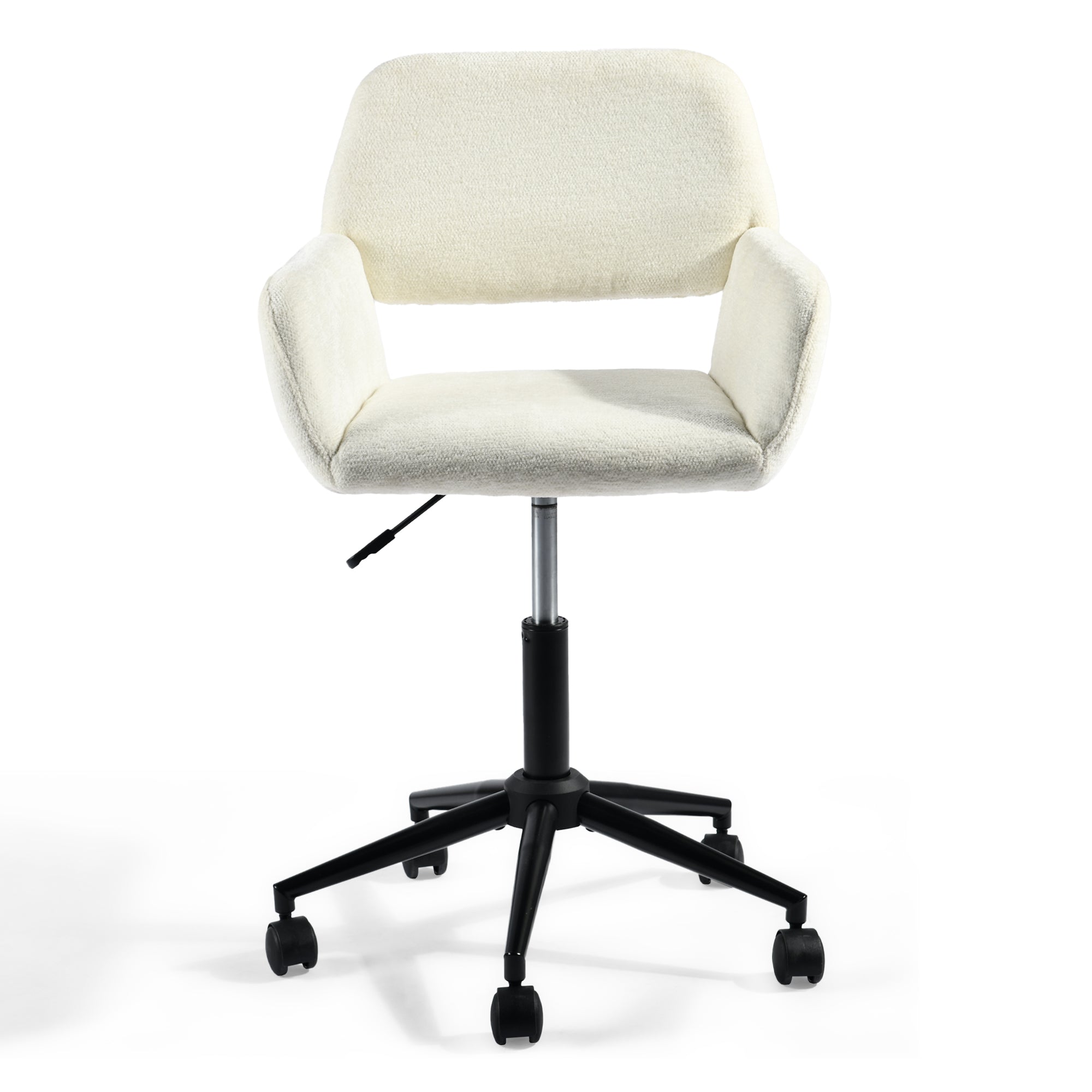 ROSS KD BUFAN BEIGE BLACK – Beige Secretary Office Chair