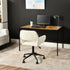ROSS KD BUFAN BEIGE BLACK – Beige Secretary Office Chair