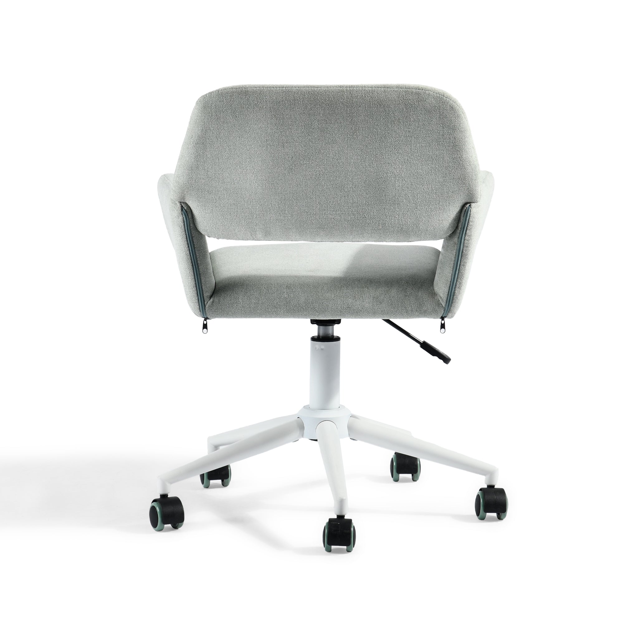 ROSS KD GREEN WHITE LEG – Beige Secretary Office Chair