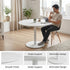 Modern Pink Dining Table, MDF E1 Board, Powder Coated – ROUSSEL
