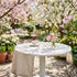 Modern Pink Dining Table, MDF E1 Board, Powder Coated – ROUSSEL