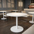 Modern Pink Dining Table, MDF E1 Board, Powder Coated – ROUSSEL