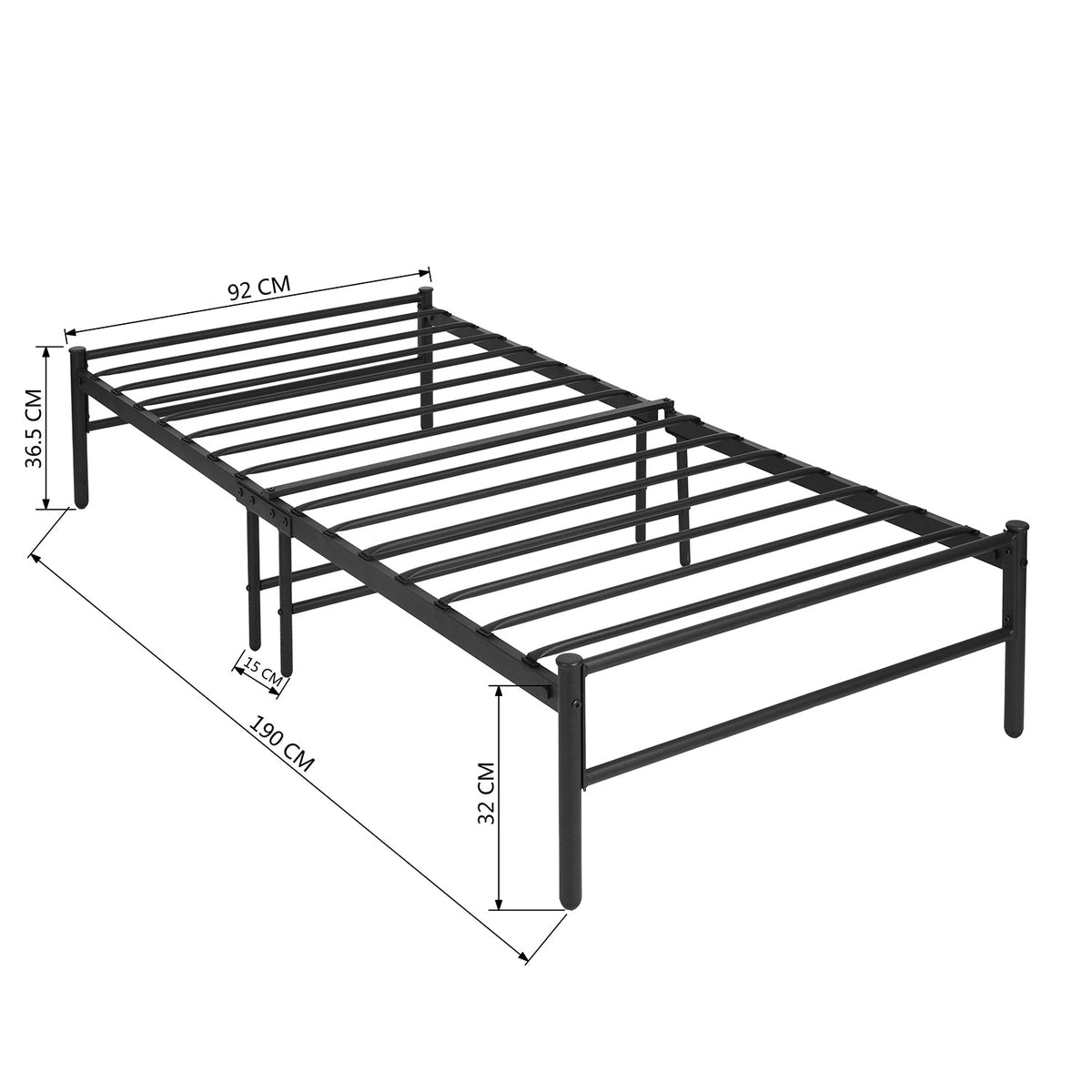 Russell Single Size Bedframe