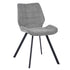 Modern Grey Fabric Dining Chair - SAFARI GREY A
