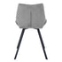 Modern Grey Fabric Dining Chair - SAFARI GREY A