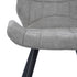 Modern Grey Fabric Dining Chair - SAFARI GREY A