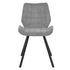 Modern Grey Fabric Dining Chair - SAFARI GREY A