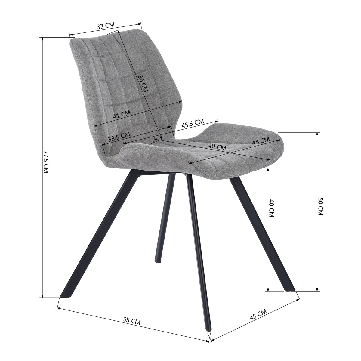 Safari Upholstery Dining Chair