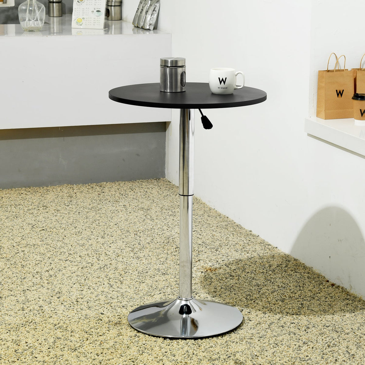 Sakuru Height Adjustable Bar Table