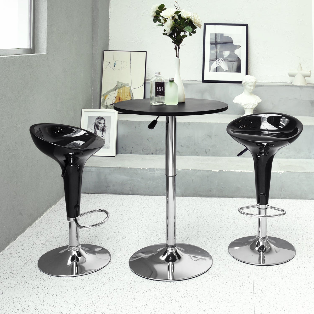 Sakuru Height Adjustable Bar Table