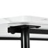 Modern Marble-Style Dining Table, Steel Frame – SANDIE MARBLE2