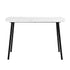 Modern Marble-Style Dining Table, Steel Frame – SANDIE MARBLE2