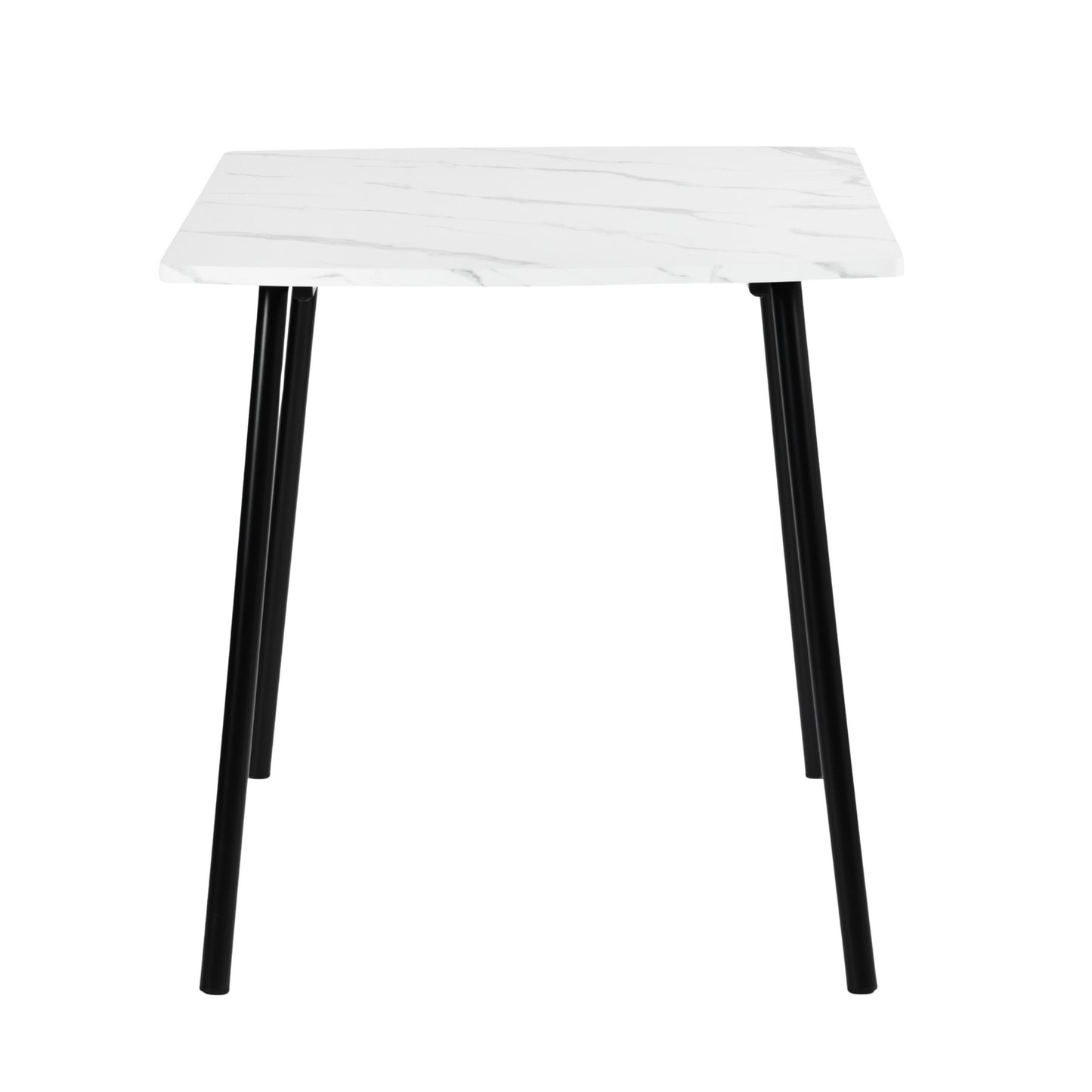 Modern Marble-Style Dining Table, Steel Frame – SANDIE MARBLE2