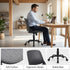 Modern Foldable Fabric Office Chair - SANTIA BLACK