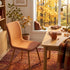 Modern Fabric Dining Chair, Metal Legs – SCARGILL GANDAR