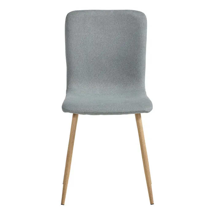 Modern Lime Green Dining Chair, Fabric Upholstery - SCARGILL YM GREEN