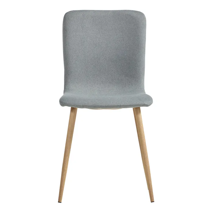 Modern Lime Green Dining Chair, Fabric Upholstery - SCARGILL YM GREEN