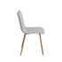 Modern Grey Fabric Dining Chair - SCARGILL YM GREY