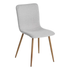 Modern Grey Fabric Dining Chair - SCARGILL YM GREY