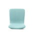 Modern Blue Fabric Dining Chair, Wooden Tube Frame - SCARGILL SY BLUE