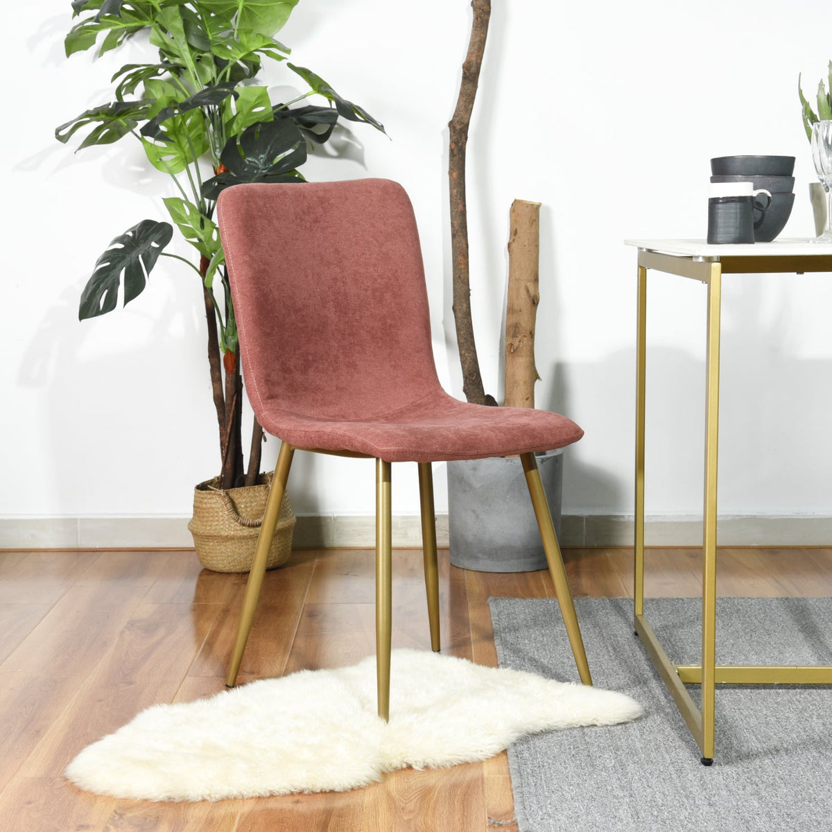 Scargill Terry Fabric Dining Chair