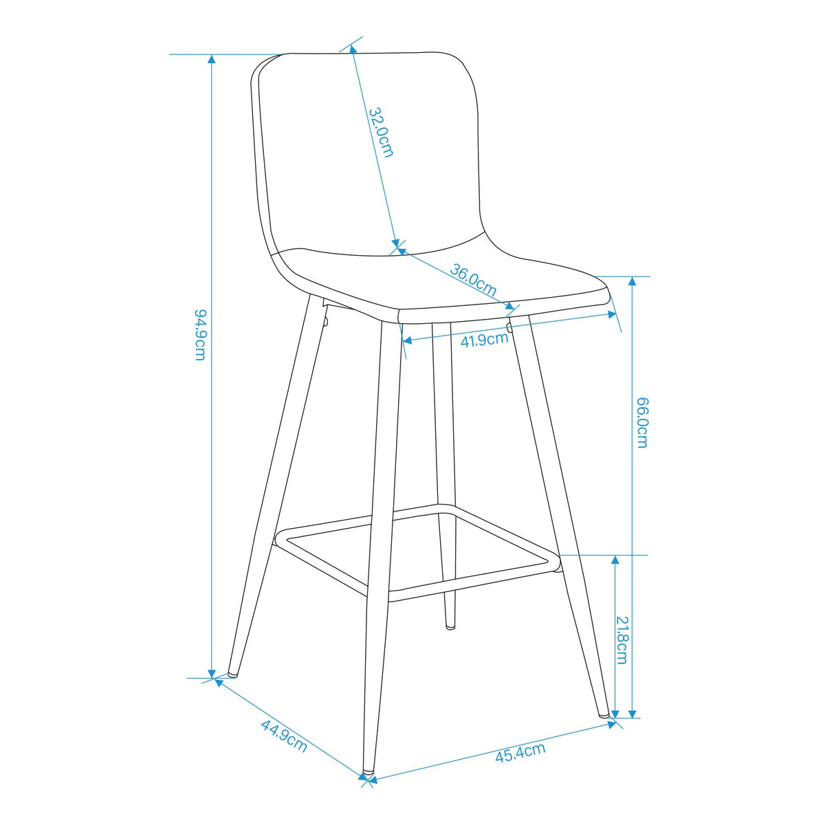 Scargill Counter Height Bar Stool
