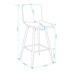 Scargill Counter Height Bar Stool