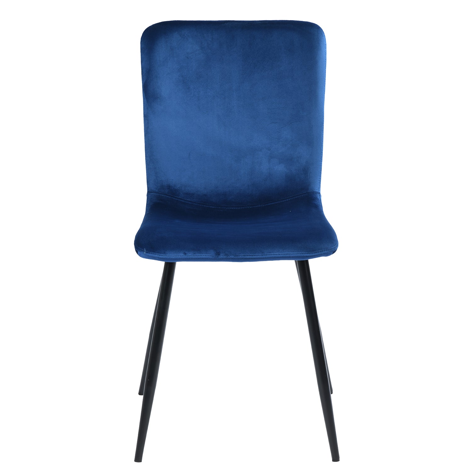 Scargill Velvet Black Leg Dining Chair