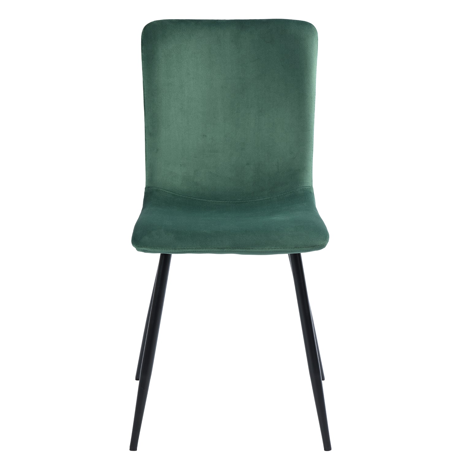 Scargill Velvet Black Leg Dining Chair