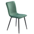 Scargill Velvet Black Leg Dining Chair