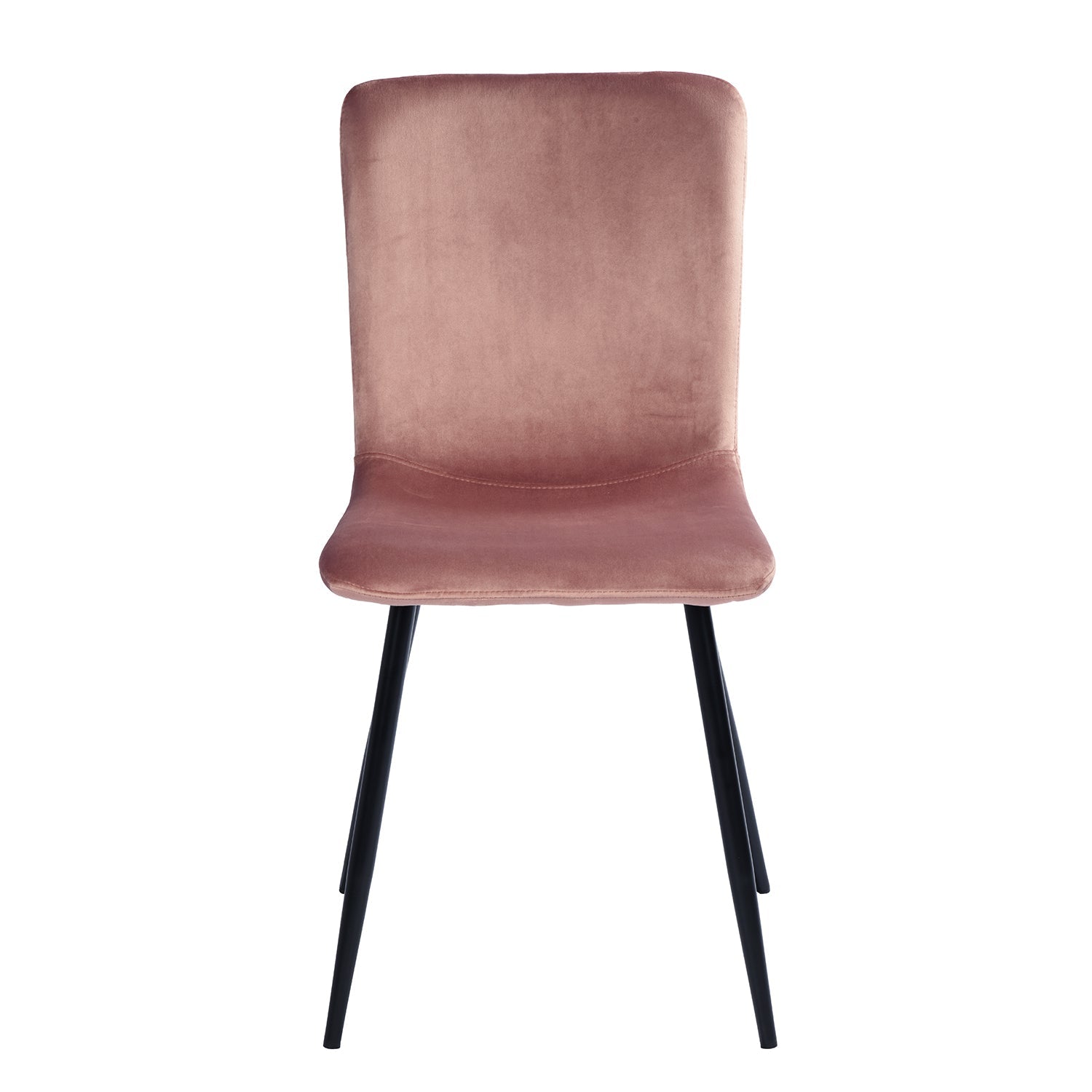 Scargill Velvet Black Leg Dining Chair