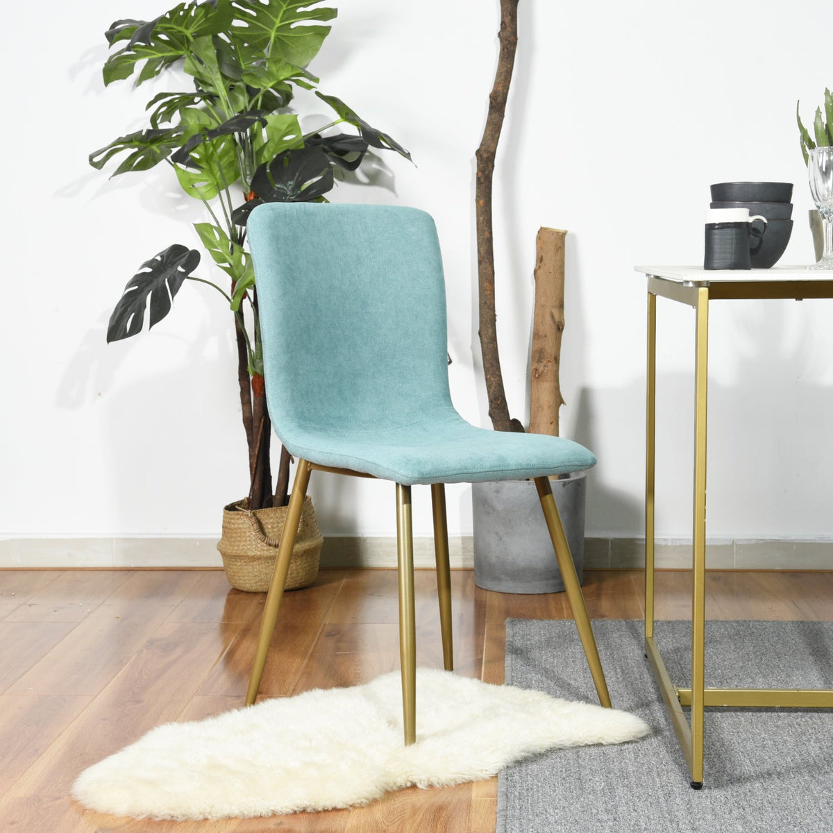 Scargill Terry Fabric Dining Chair