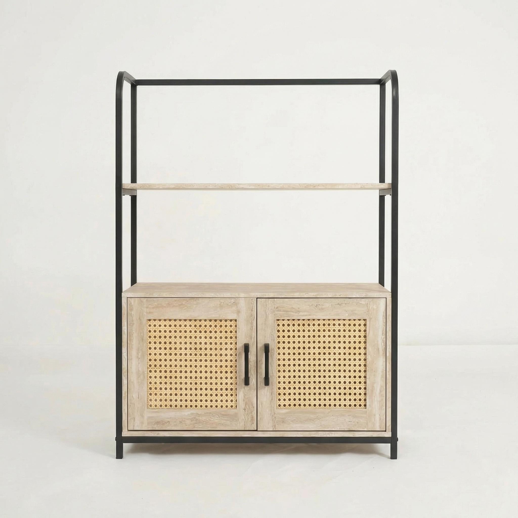Chirruped Modern Sideboard, MDF Grooved Finish - SCICRUL