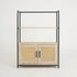 Chirruped Modern Sideboard, MDF Grooved Finish - SCICRUL