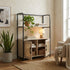 Chirruped Modern Sideboard, MDF Grooved Finish - SCICRUL