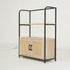 Chirruped Modern Sideboard, MDF Grooved Finish - SCICRUL