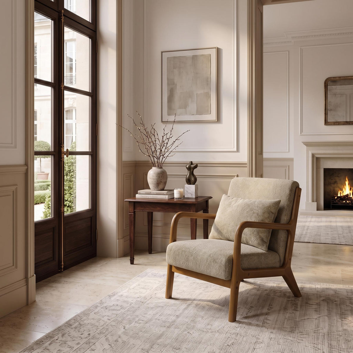SELSTON ACCENT CHAIR GREEN