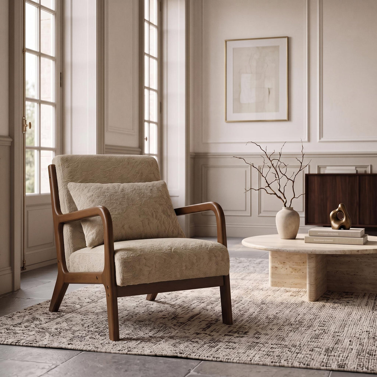 SELSTON ACCENT CHAIR GREEN