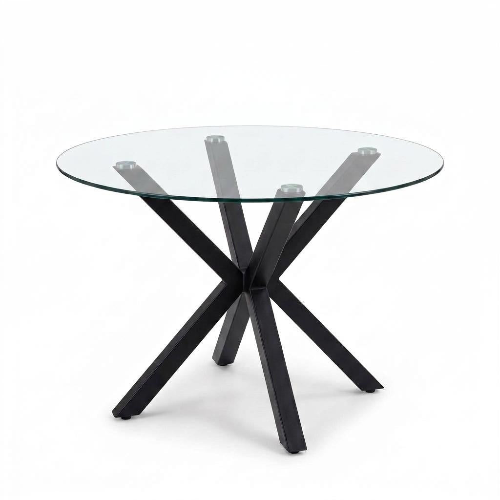 SELSTON BRONX DINING TABLE GLASS