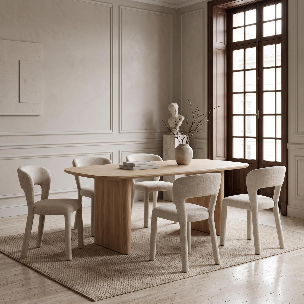 SELSTON DINING TABLE WOODEN