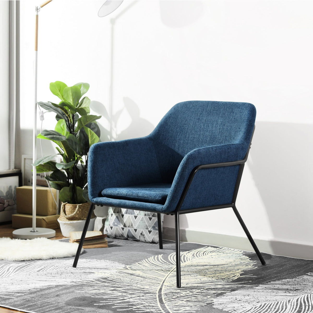 Shackelford Blue Dining Chair