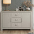 Modern Grey Storage, Particleboard Sideboard - SHERBOURNE 3 Drawer